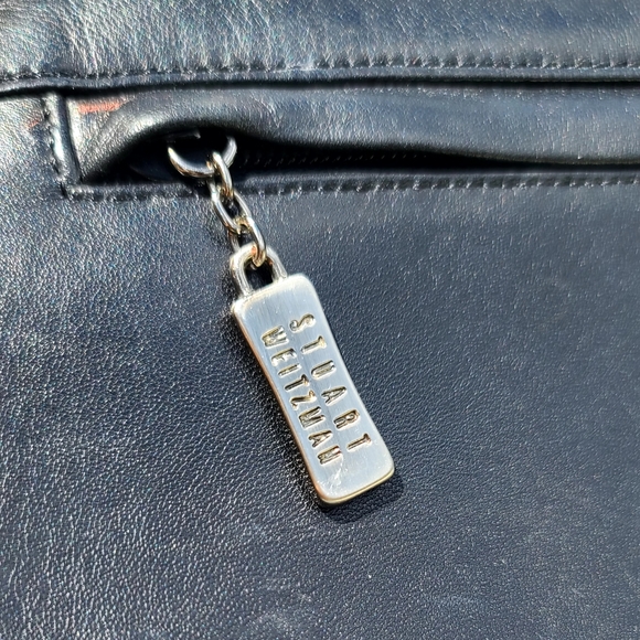 Vintage Stuart Weitzman black leather bag - Picture 9 of 10